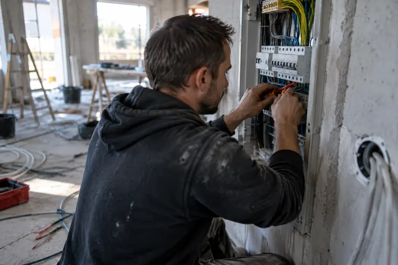 Handwerk: Menschen bei der Arbeit (Symbolbild, KI-generiert)